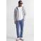 JACK & JONES ESSENTIALS sweatvest grijs melange