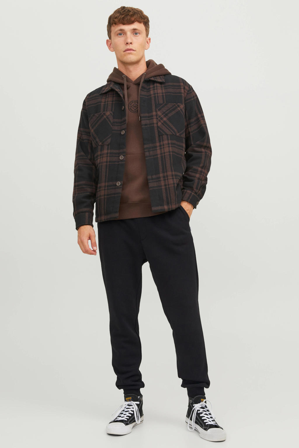 JACK & JONES Jpstgordon Jjdave joggingbroek voor heren, zwart, M