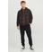 JACK & JONES PANTS STUDIO regular fit joggingbroek JPSTGORDON JJBRADLEY zwart