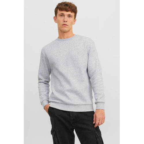 JACK & JONES ESSENTIALS gemêleerde sweater grijs afbeelding