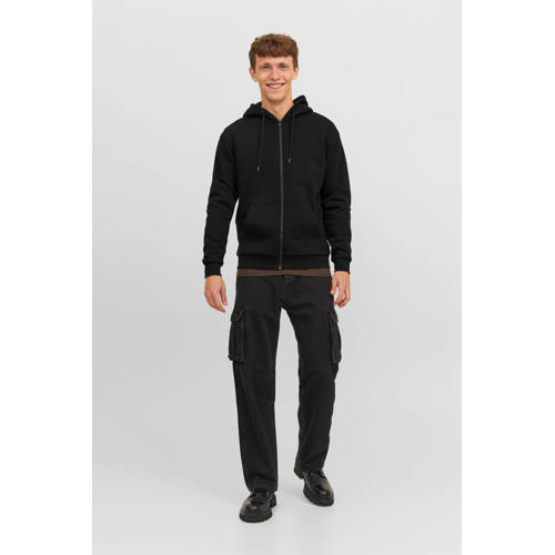 JACK & JONES ESSENTIALS sweatvest zwart afbeelding