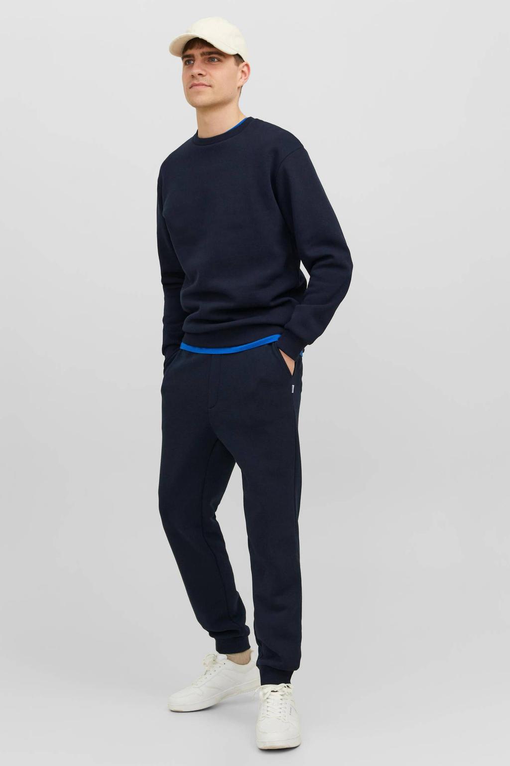 JACK & JONES ESSENTIALS sweater donkerblauw