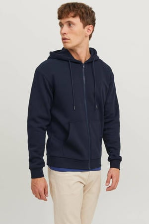 sweatvest donkerblauw