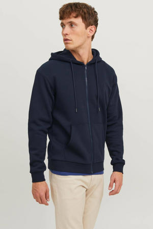 sweatvest donkerblauw