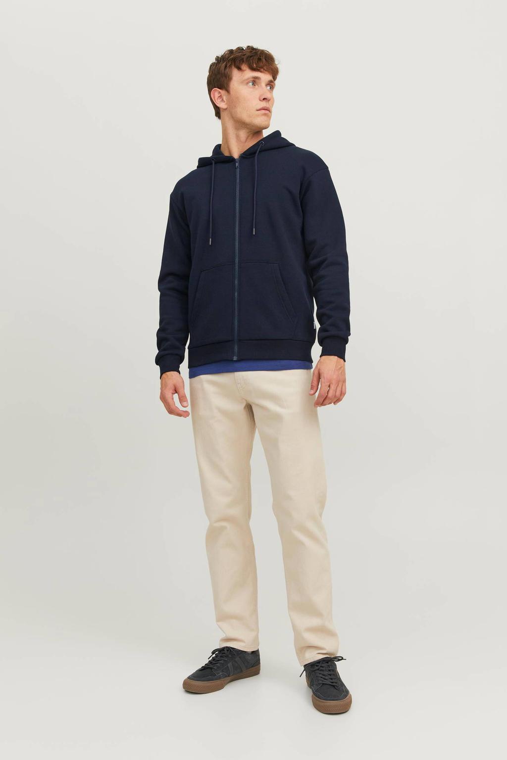 JACK & JONES ESSENTIALS sweatvest donkerblauw