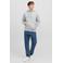 JACK & JONES ESSENTIALS hoodie grijs melange
