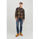 JACK & JONES JEANS INTELLIGENCE tapered fit jeans JJIMIKE JJORIGINAL SBD 551  medium blue