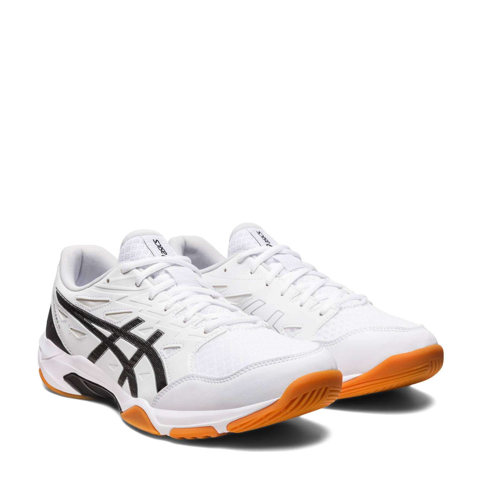 Asics gel-rocket 8 shop indoorschoenen zwart/wit heren