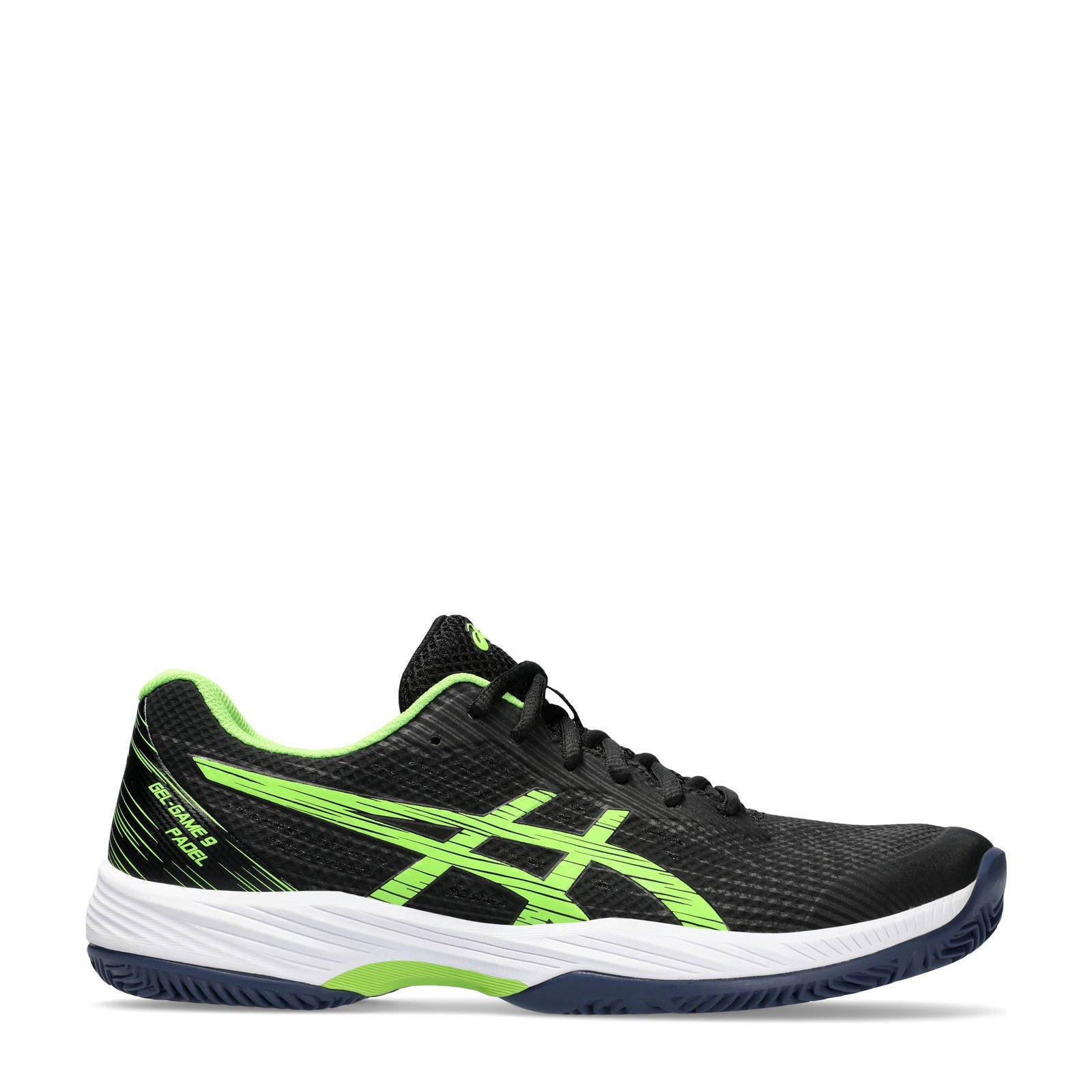 ASICS Gel Game 9 padelschoenen zwart groen wehkamp