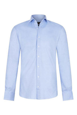 slim fit overhemd light blue