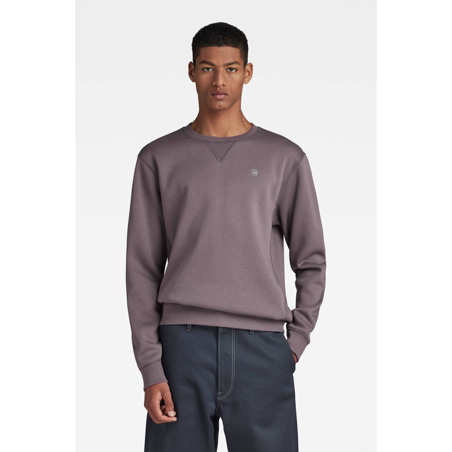 G-Star RAW sweater premium core met logo rabbit