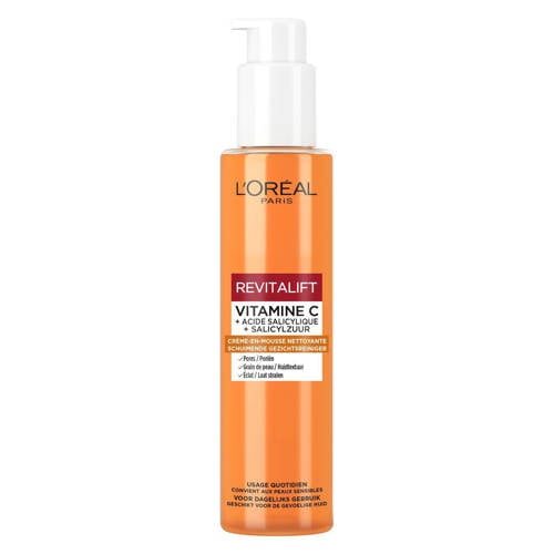 L'Oréal Paris Clinical Cleanser met Vitamine C en Salicylzuur - 150 ml afbeelding