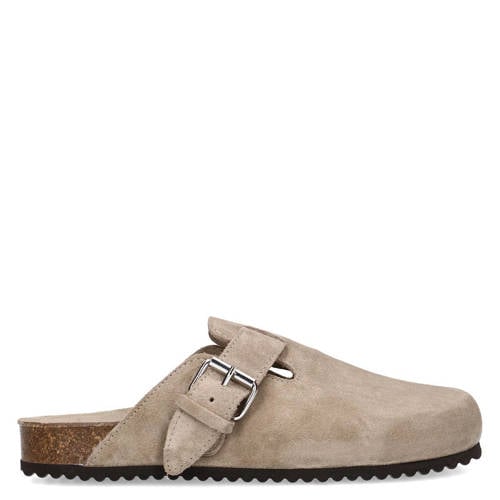 Sacha suède clogs taupe afbeelding