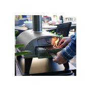 thumbnail: ZiiPa  Pizza Oven Piana - Houtgestookt - met Thermometer - Leisteen - voor ø 30 cm pizza's - Roterende pizzasteen