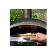 thumbnail: ZiiPa  Pizza Oven Piana - Houtgestookt - met Thermometer - Leisteen - voor ø 30 cm pizza's - Roterende pizzasteen