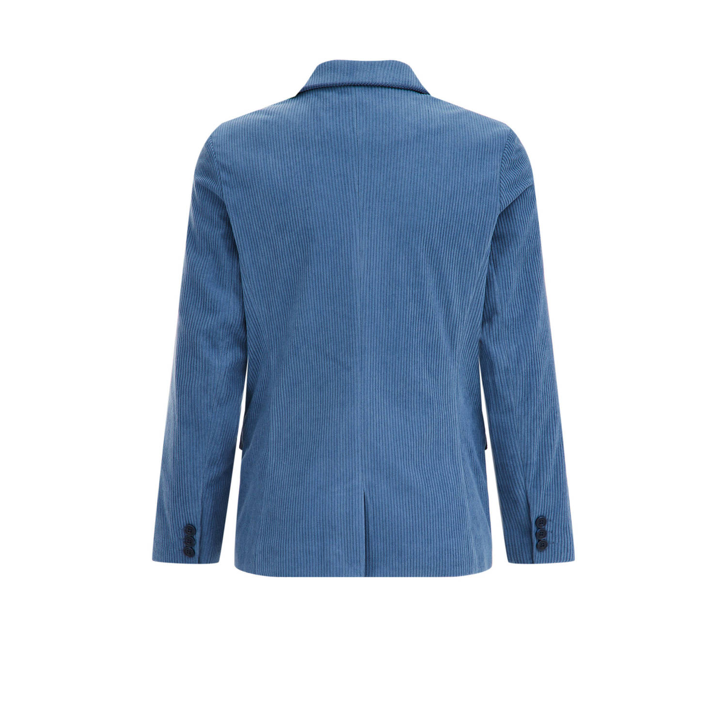 WE Fashion corduroy colbert blauw