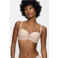 Triumph voorgevormde strapless T-shirt-bh met beugel lichtbeige