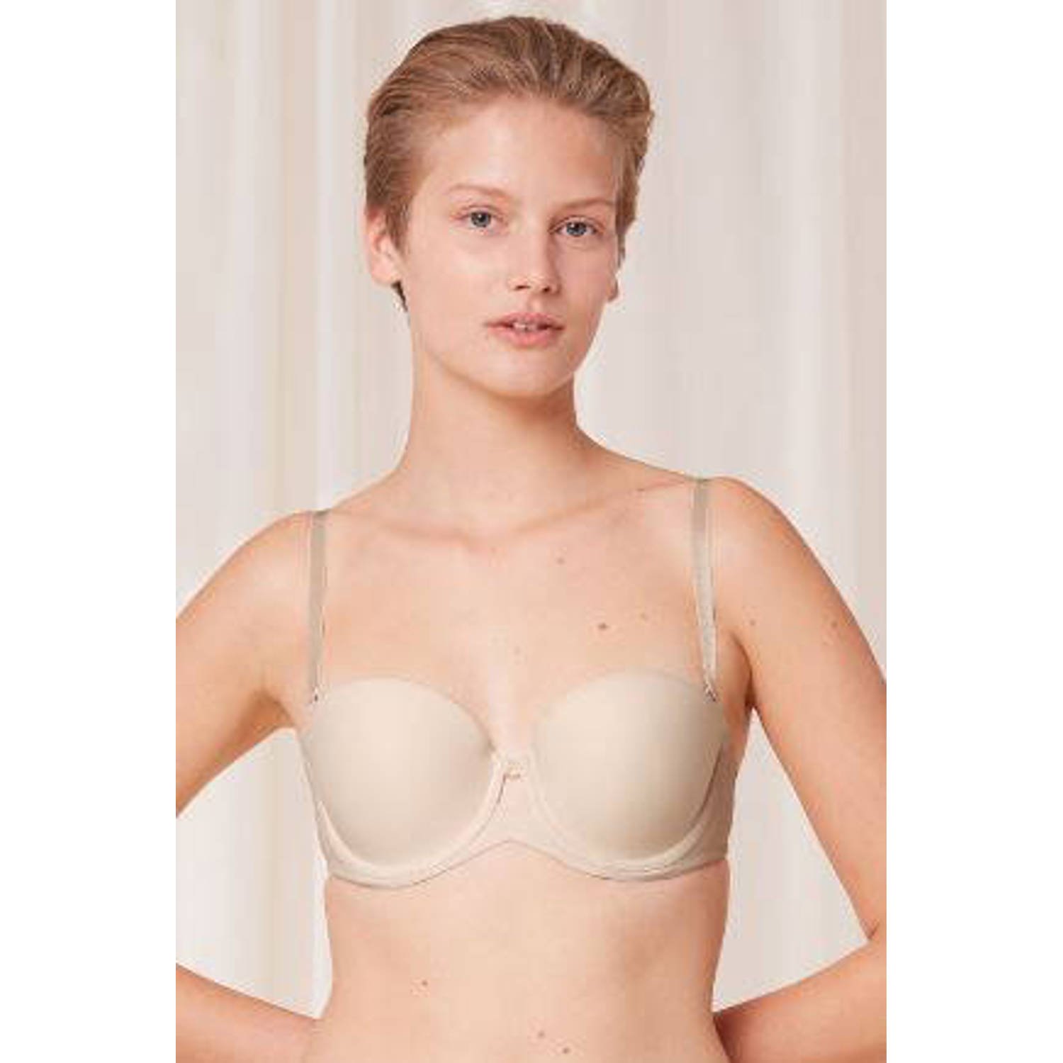 Triumph Bh met steuncups Pure Micro WDP Cup A-E afneembare bandjes beugel-bh