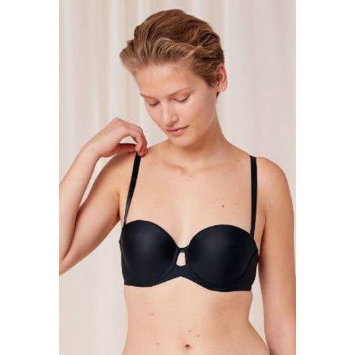 Triumph voorgevormde strapless beugelbh zwart afbeelding