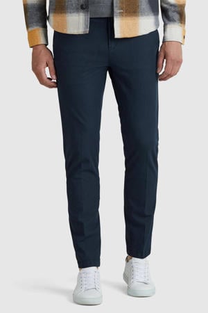 slim fit chino V12 donkerblauw