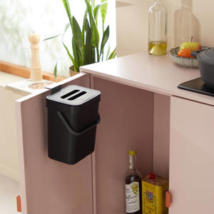NOUS Living inbouw prullenbak (3L) - mat zwart