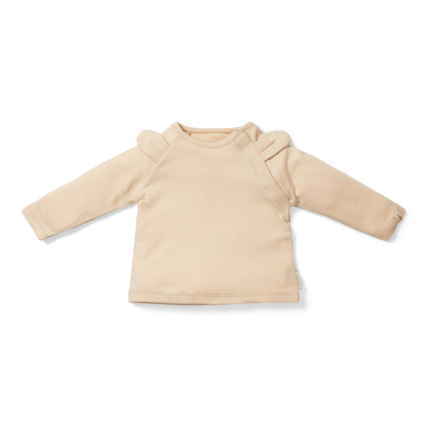 Little Dutch baby longsleeve van biologisch katoen beige