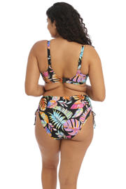 thumbnail: Elomi niet-voorgevormde beugel bikinitop Tropical Falls zwart/roze/oranje