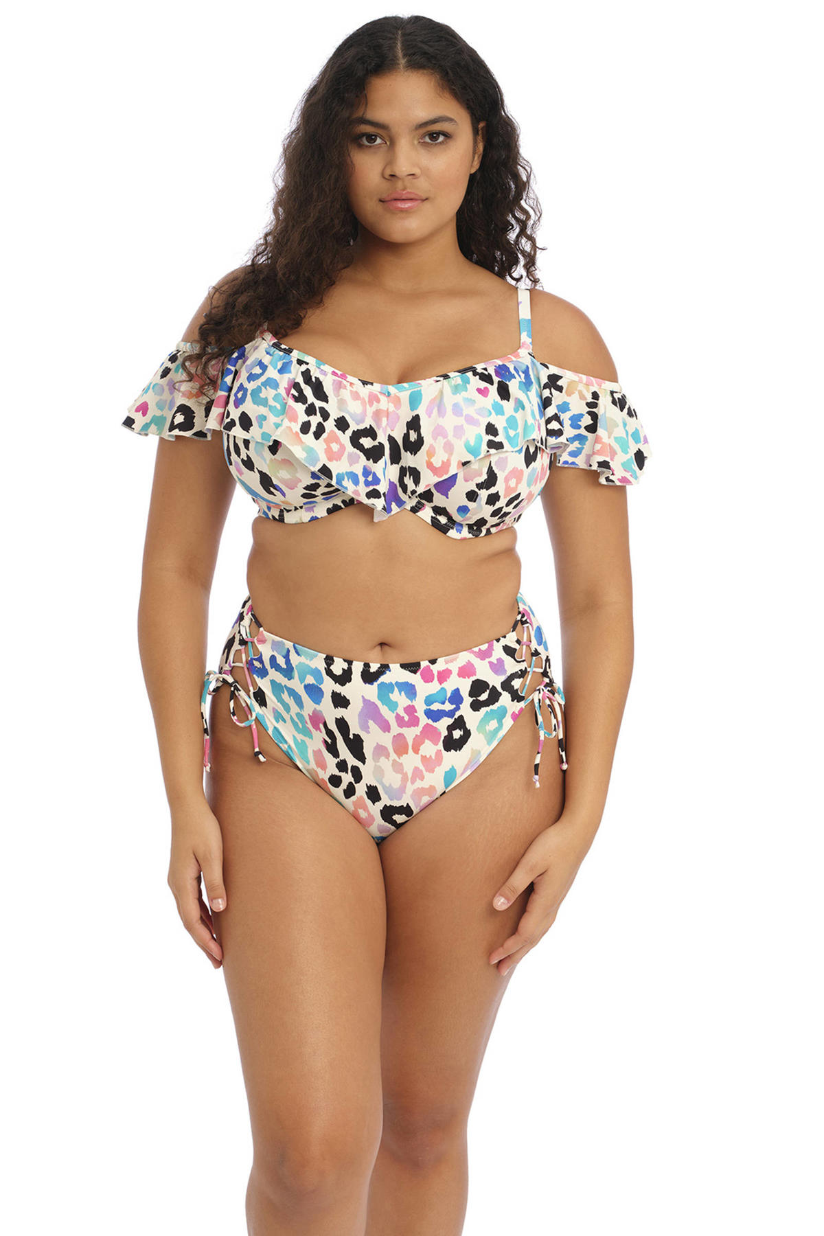 Elomi bikinibroekje Party Bay ivoor/multi wehkamp