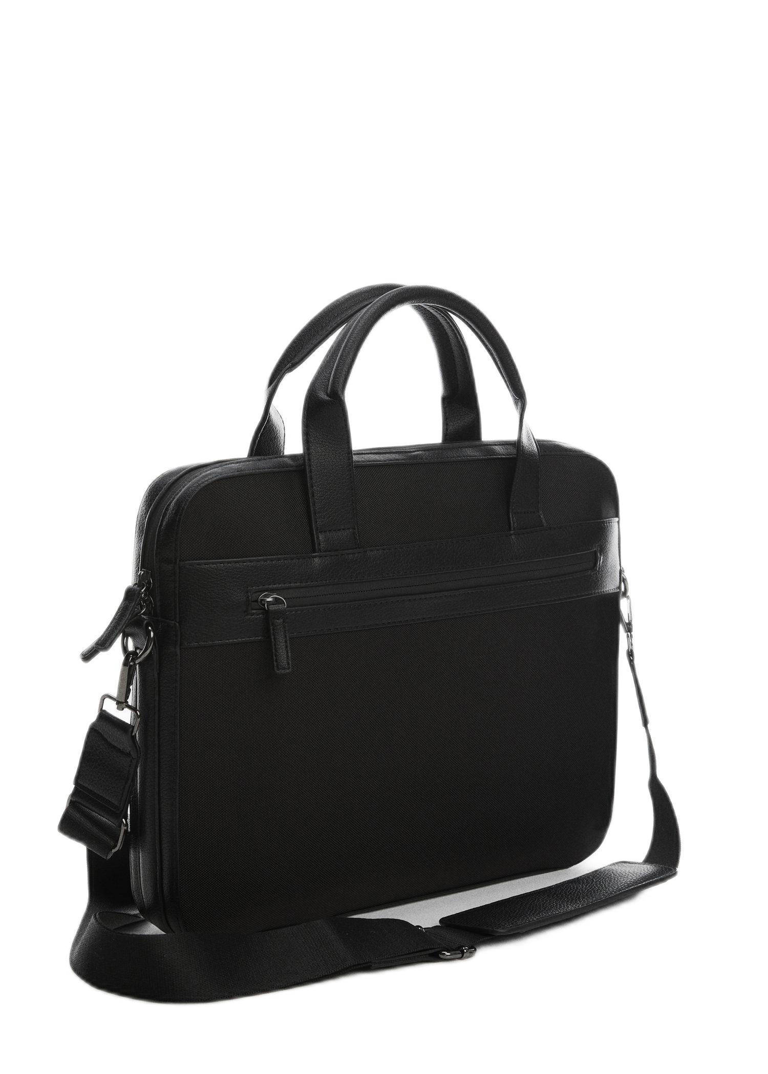 Mango Man 15.6 inch laptoptas zwart wehkamp