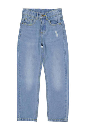 skinny jeans LJAIMY met slijtage blue light denim