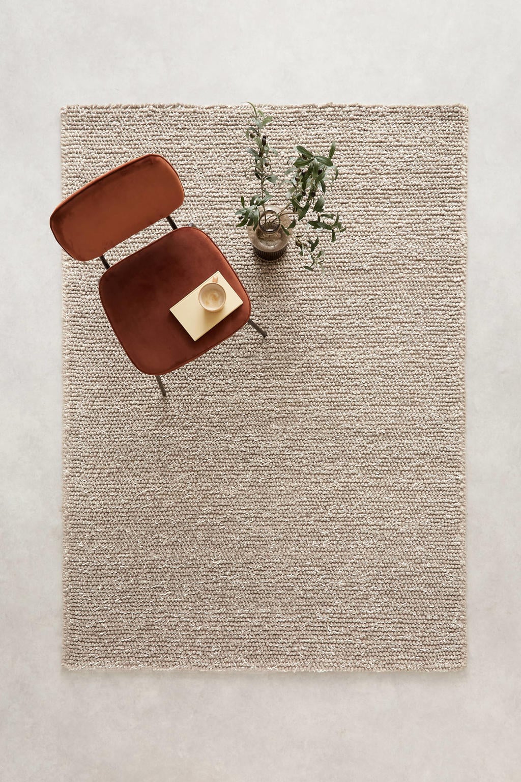 NOUS Living vloerkleed Pebbles wol (230x160 cm)