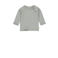 LEVV baby gestreepte longsleeve LNERONOS van katoen zachtgroen