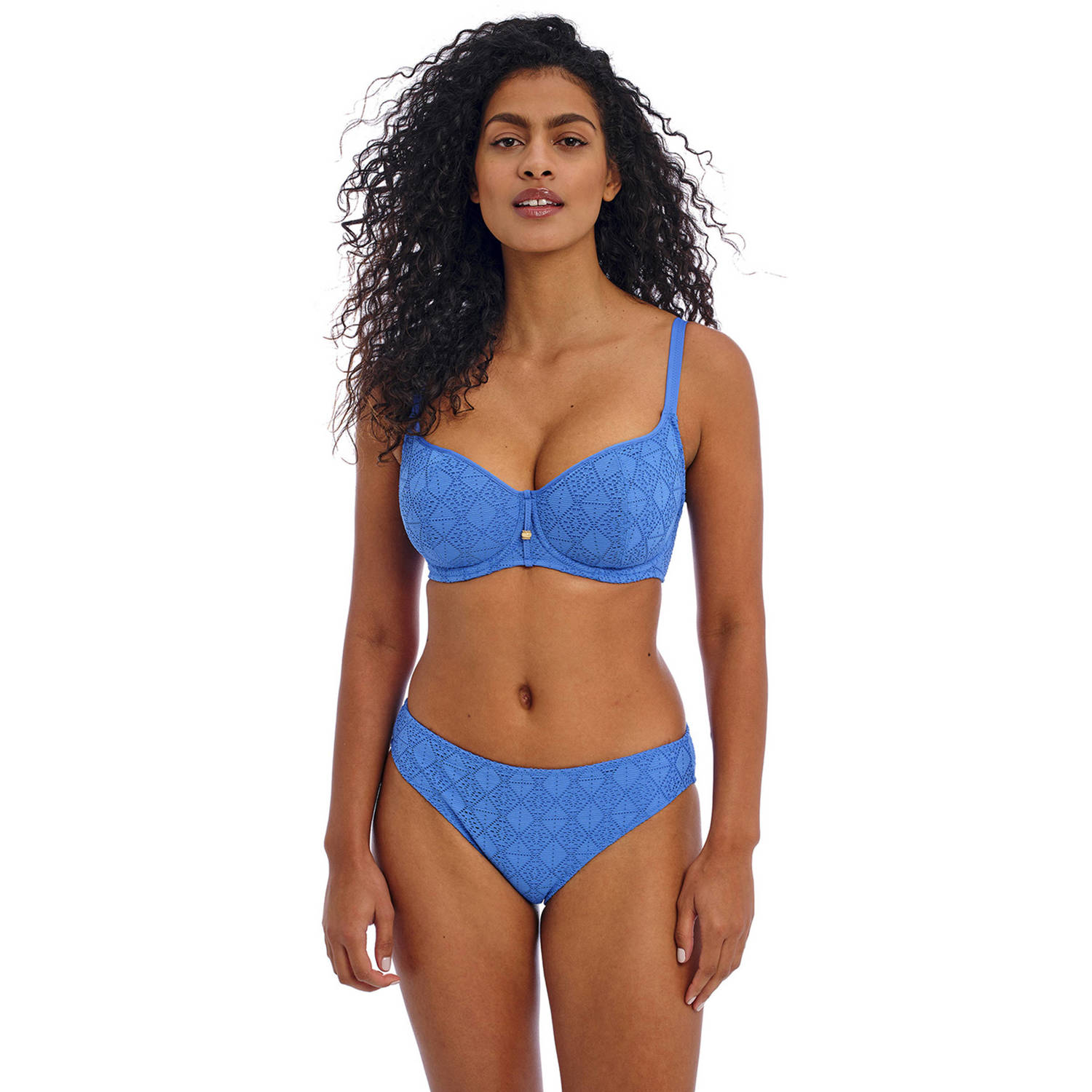 Freya crochet bikinibroekje Nomad Nights blauw