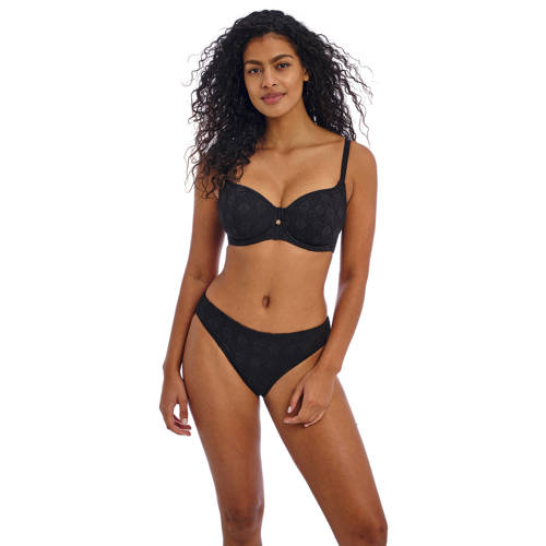 Freya voorgevormde crochet beugel bikinitop Nomad zwart afbeelding