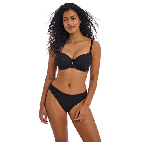 Freya crochet bikinibroekje Nomad zwart afbeelding