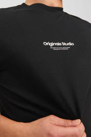 thumbnail: JACK & JONES ORIGINALS regular T-shirt JORVESTERBRO met printopdruk zwart