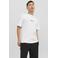 JACK & JONES ORIGINALS regular T-shirt JORVESTERBRO met printopdruk wit