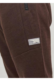 thumbnail: JACK & JONES PANTS STUDIO slim fit joggingbroek JPSTWILL met logo bruin