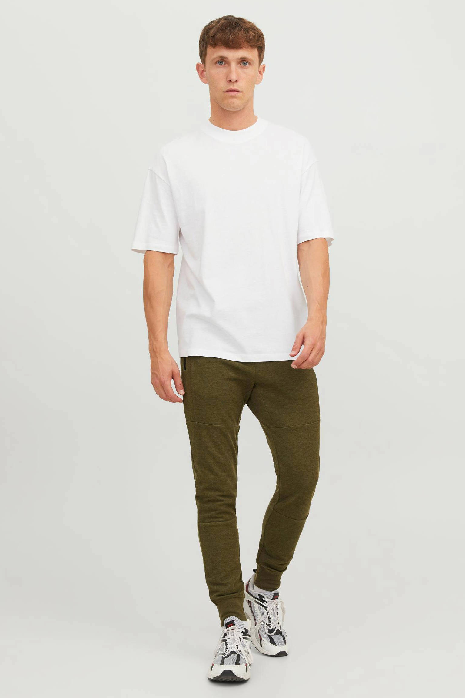 Jack & Jones JPSTWILL JJREID PANT - Pantaloni sportivi - navy blazer/blu scuro
