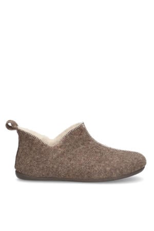 pantoffels taupe