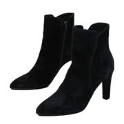thumbnail: Manfield   suède enkellaarzen blauw