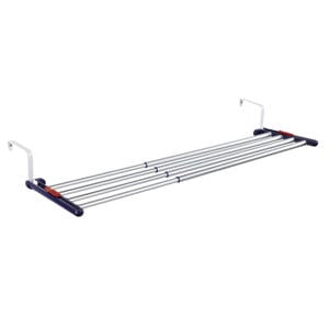 hangend droogrek Quartett 42 uitschuifbaar aluminium - 4,2 m drooglengte (uitschuifbaar tot 1,05M)