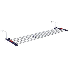 hangend droogrek Quartett 42 uitschuifbaar aluminium - 4,2 m drooglengte (uitschuifbaar tot 1,05M)