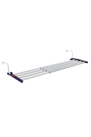 hangend droogrek Quartett 42 uitschuifbaar aluminium - 4,2 m drooglengte (uitschuifbaar tot 1,05M)