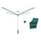 Leifheit droogmolen Linomatic 500 Deluxe incl. bodemhuls en beschermhoes - 50 m