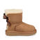 UGG Mini Bailey Bow II suède enkelboots camel