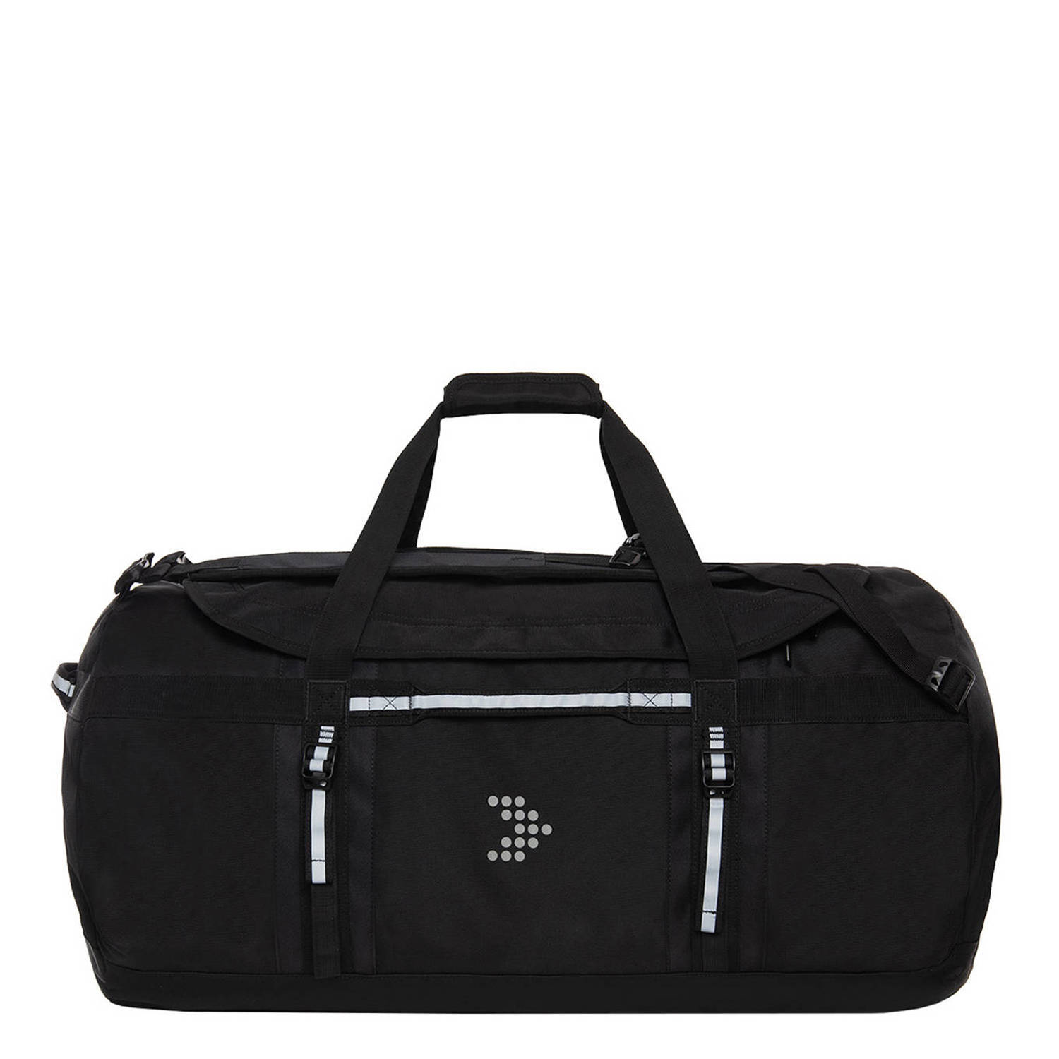 Travelbags reistas The Base Duffle Backpack L zwart