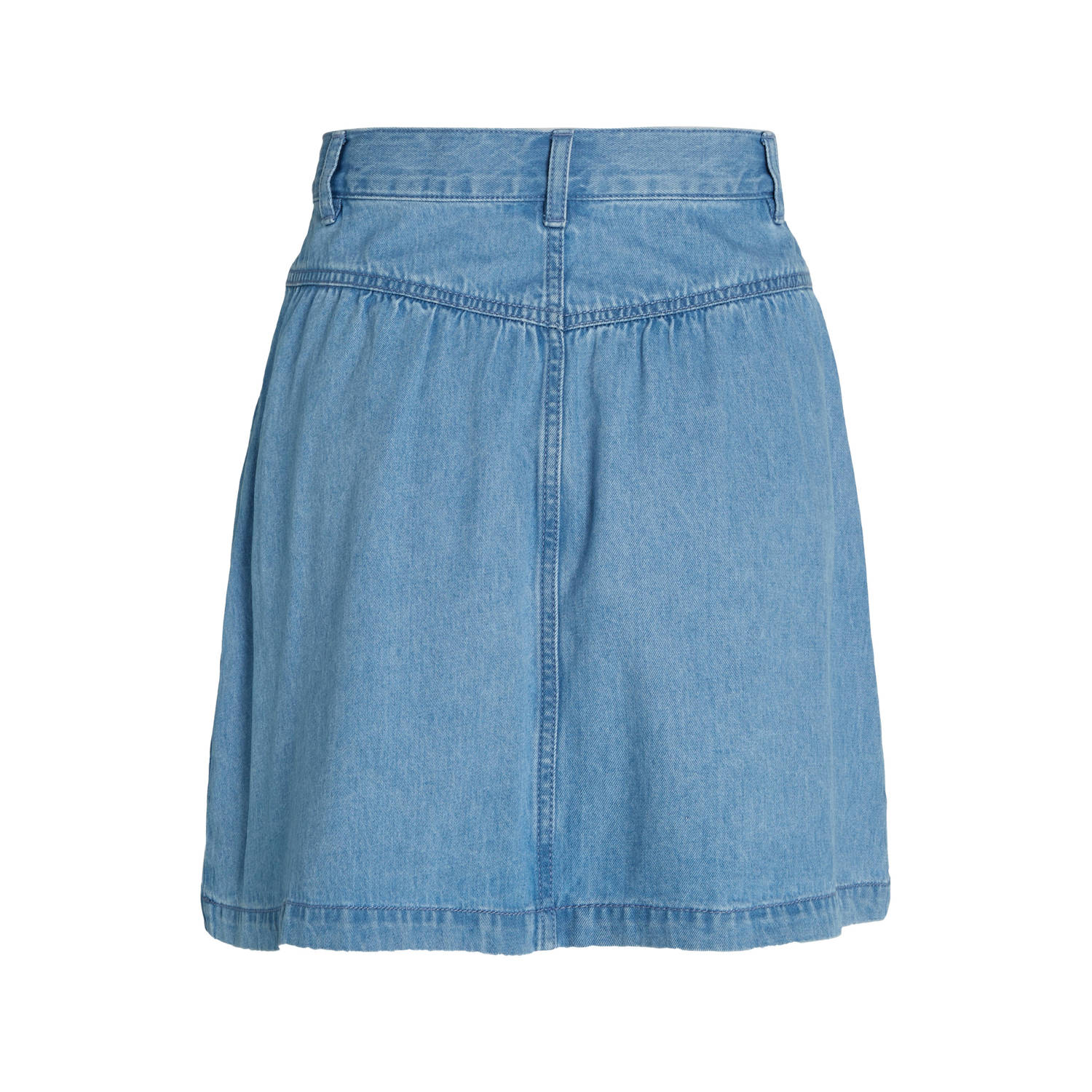 Tommy Jeans rok van katoen medium blue denim
