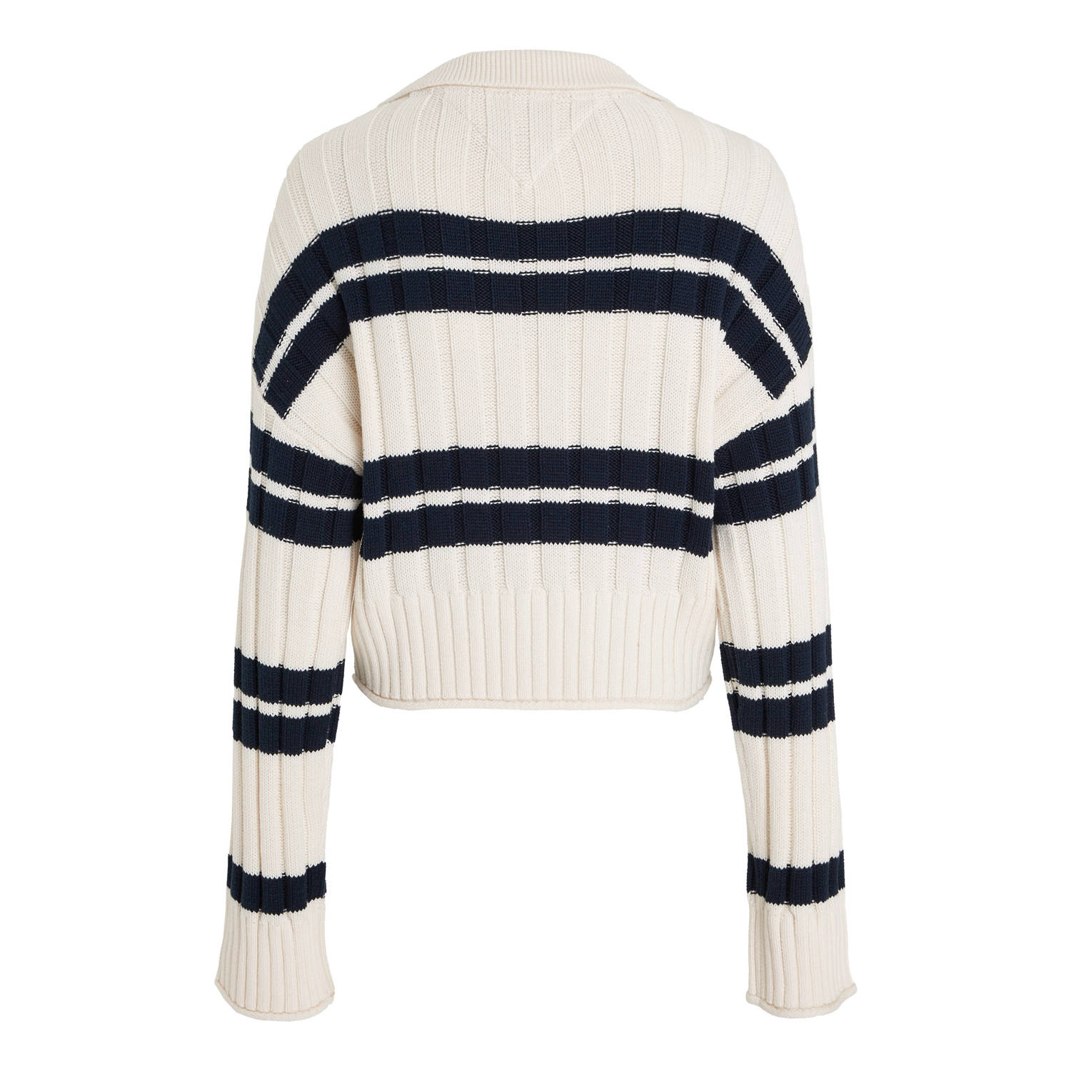 TOMMY JEANS Dames Truien & Vesten Tjw Bxy Crp Stripe Sweater Ext Wit - Thumbnail 13