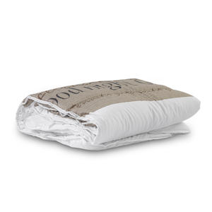 Wehkamp Sleeptime Lazy dekbed zonder overtrek beige print aanbieding